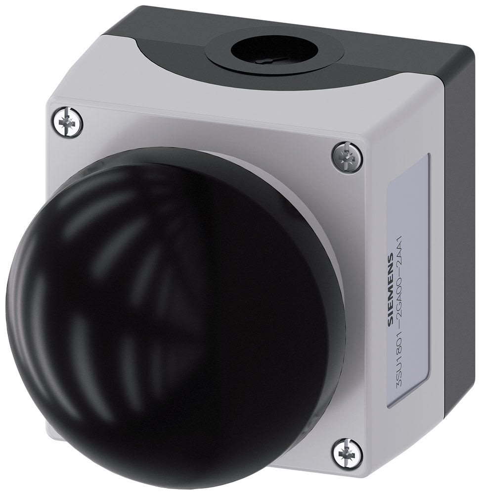 SIEMENS - SIE3SU18012GA002AA1 PULSANT.PL. FUNGO NERO AMPIA SUP. 1NO