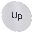 SIEMENS - SIE3SU19000AB710DL0 INSERTO TRASP. X PULS. SCRITTA UP