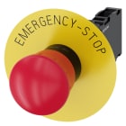 SIEMENS - SIE3SU11001HB201FG0 PULS.F.EMERG ROTAZ 1NO+1NC VITE TARGH.EN