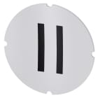 SIEMENS - SIE3SU19000AB710QC0 INSERTO TRASP. X PULS. SIMB II