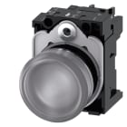 SIEMENS - SIE3SU11526AA701AA0 IND.LUM.TRASP.LENTE LISCIA LED 24V UC