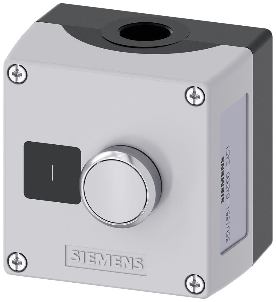 SIEMENS - SIE3SU18510AD002AB1 PULS.1 FOR GRIGIA,PULS.BIANC 1NA,TARGH.I