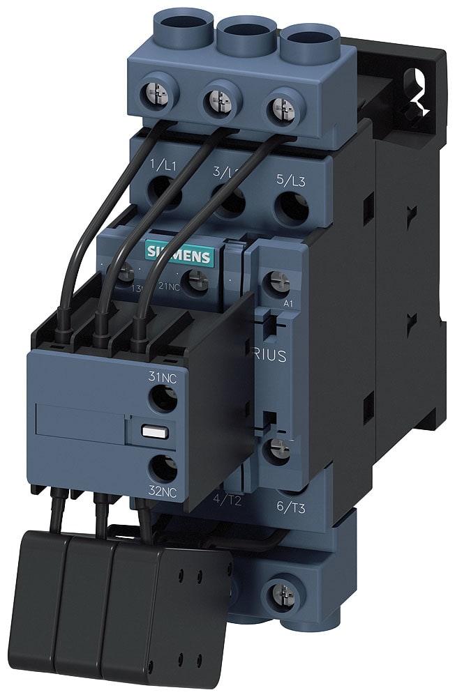 SIEMENS - SIE3RT26281AB05 CONTS0 COND.33KVAR 1L,2R 24V50HZ
