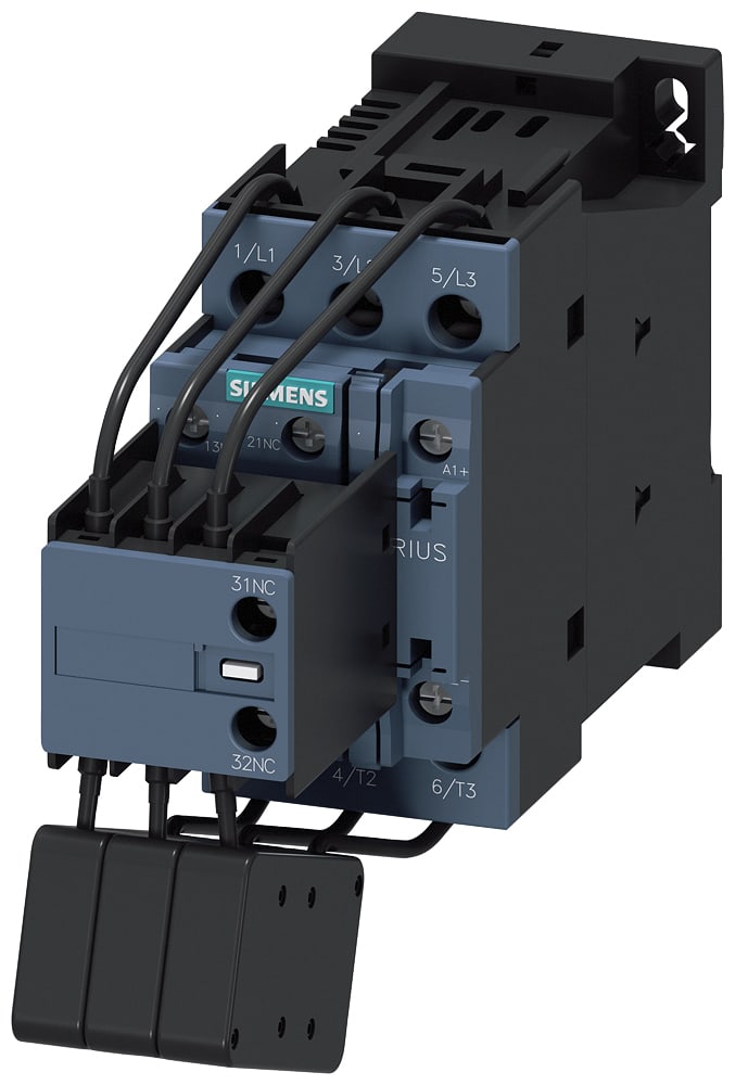SIEMENS - SIE3RT26251NF35 CONTS0 COND.16,7KVAR 1L,2R 95-130VUC