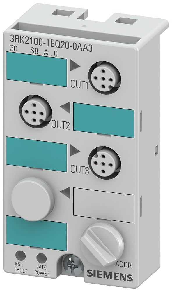 SIEMENS - SIE3RK21001EQ200AA3 MODAS-I A-B, IP67, PRESE M12