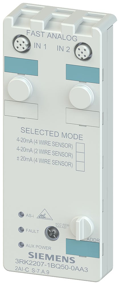 SIEMENS - SIE3RK22071BQ500AA3 MODASI 1-2 I ANALOGICO PROF 7.A.9
