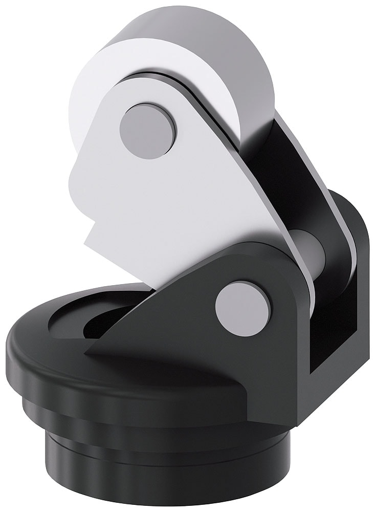 SIEMENS - SIE3SE50000AE13 Testina di comando per interruttori di posizione 3SE51/52, leva con rotella, forma E, leva in acciaio inox