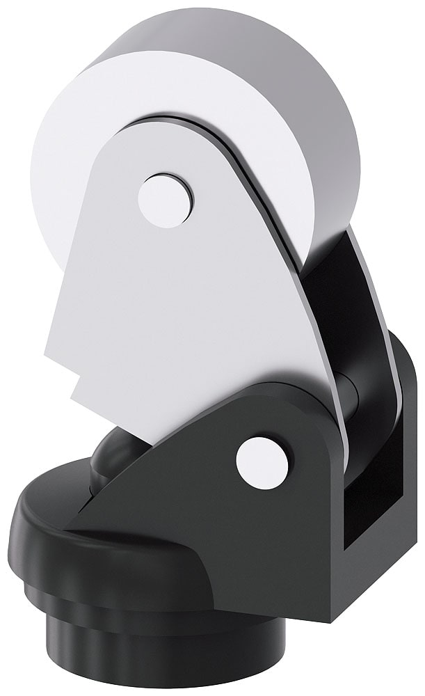 SIEMENS - SIE3SE50000AE04 Testina di comando per interruttori di posizione 3SE51/52, leva con rotella, leva in acciaio inox