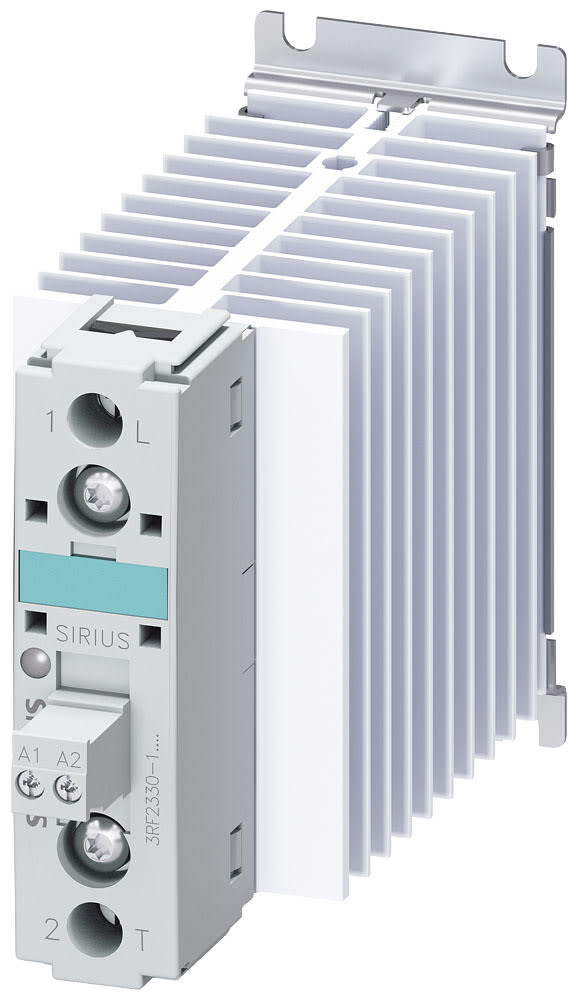SIEMENS - SIE3RF23301BA04 Contattore statico 3RF2, monofase AC-51 30 A/AC-15 15 A 48 ... 460 V/DC 24 V