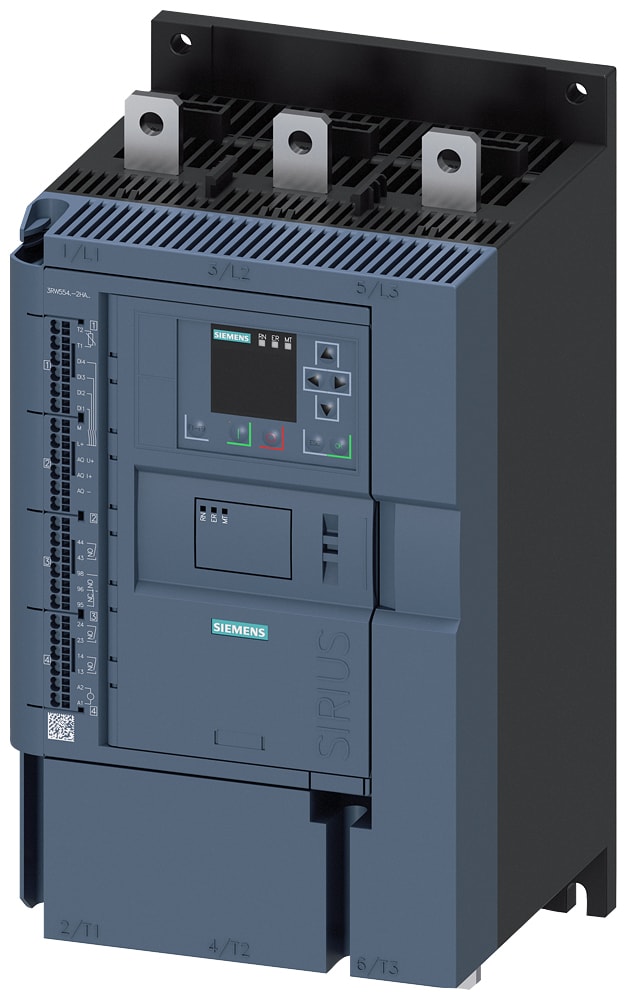 SIEMENS - SIE3RW55432HA06 SOFTSTARTER 690V AC 210A 24V AC/DC MOLL