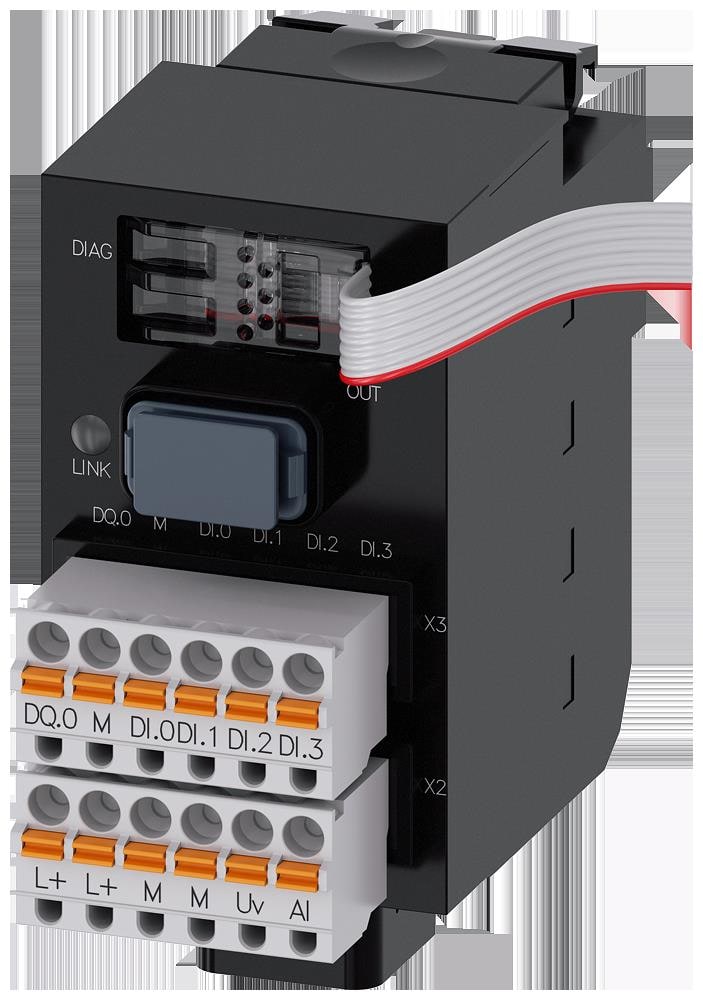 SIEMENS - SIE3SU14001LK103BA1 Modulo dinterfaccia per PROFINET, DC 24 V, morsetti a molla, per 1 ... 20 moduli terminali