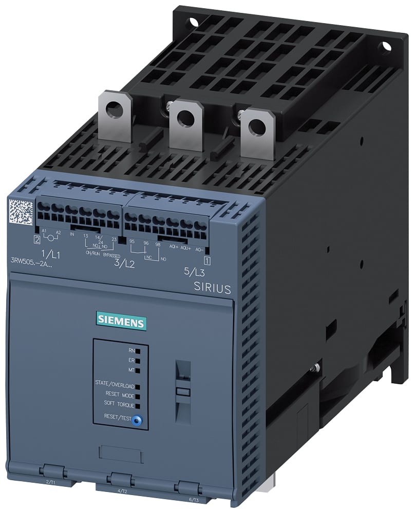 SIEMENS - SIE3RW50552AB04 SOFTSTARTER 400V 143A AUS 24V AC/DC ML