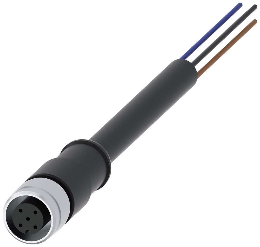 SIEMENS - SIE3SX56013SB55 Cavo di collegamento con presa M12 a 5 poli, 3SE51/52 con connettore M12 a 5 poli.