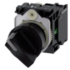SIEMENS - SIE3SU11002BF101BA0 SELETTORE A MANOPOLA O-I, NERO