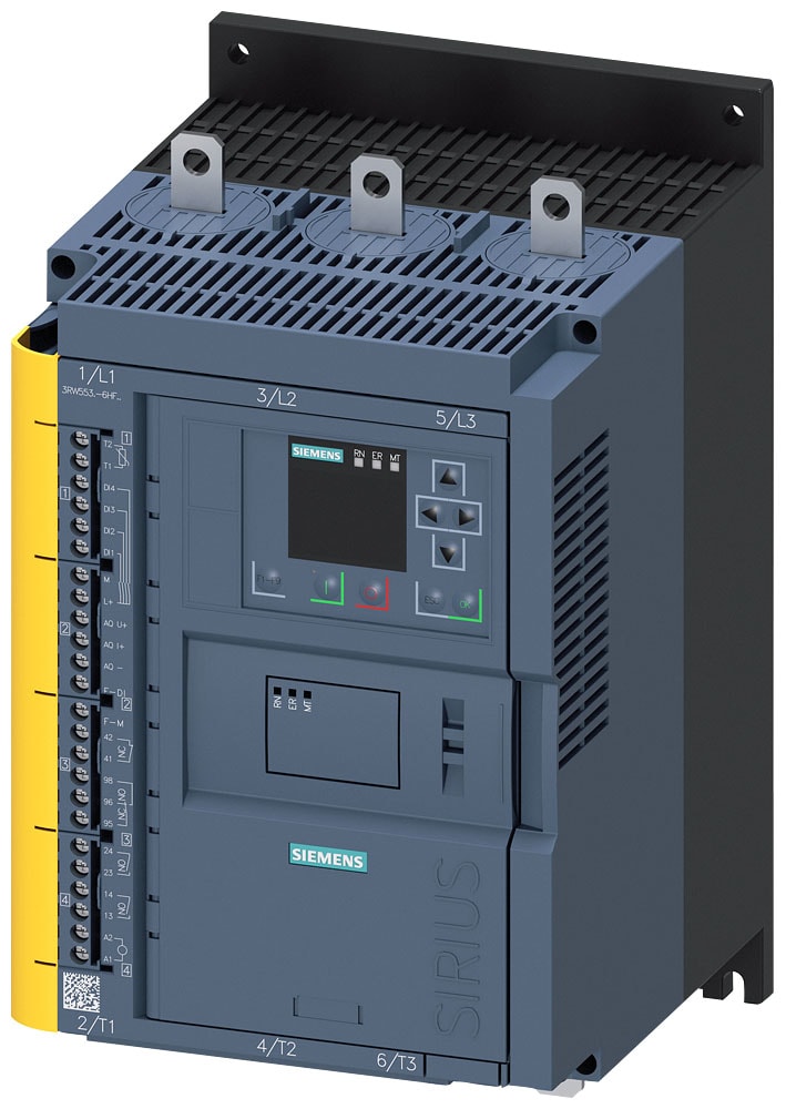 SIEMENS - SIE3RW55356HF14 SOFTSTARTER-F 400V 143A AUS 110-250V AC
