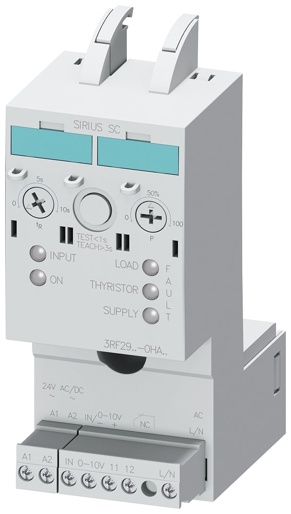 SIEMENS - SIE3RF29900HA16 Regolatore di potenza, campo di corrente 90A 400 ... 600V/24V AC/DC