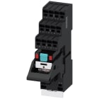 SIEMENS - SIELZS:PT5D5T30 Relè a spina, apparecchio completo, AC 230 V, 4CO, modulo LED, zoccolo colore rosso