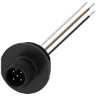 SIEMENS - SIE3SY3128 Accessorio per interruttori di posizione, connettore fisso (a 5 poli), M12 per M20 x 1,5 per 125 V, 4 A