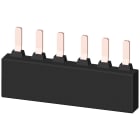 SIEMENS - SIE3RV19351A Sbarra collettrice trifase per 2 interruttori automatici S2, interdistanza modulare: 55 mm