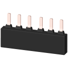 SIEMENS - SIE3RV19351A Sbarra collettrice trifase per 2 interruttori automatici S2, interdistanza modulare: 55 mm