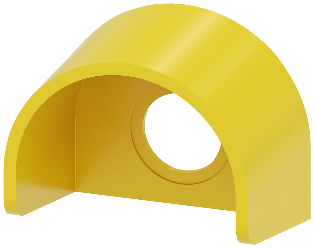 SIEMENS - SIE3SU19000DY300AA0 COLLARE PROT.GIALLO X PULS.F.EMERG NO LO