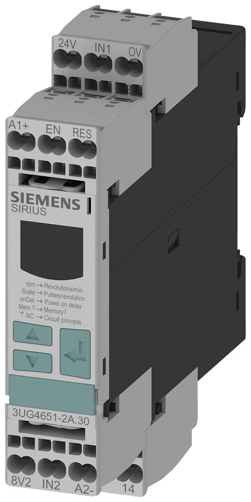 SIEMENS - SIE3UG46512AW30 RELE CONTR. VELOCITA 24-240VUC C.CL.