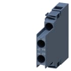 SIEMENS - SIE3RH29211DA11 Blocchetto di contatti ausiliari laterale, 1NO+1NC, vie di corrente: 1NC, 1NO, per contattori per comando motori, S0