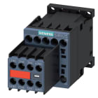 SIEMENS - SIE3RT20161AK643MA0 Contattore, AC-3e, 9 A/4 kW/400 V, a 3 poli, AC 110 V/50 Hz, 120 V/60 Hz, 2NO+2NC, morsetti a vite