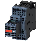 SIEMENS - SIE3RT20262FB443MA0 Contattore, AC-3e, 25 A/11 kW/400 V, a 3 poli, DC 24 V, 2NO+2NC, morsetti a molla