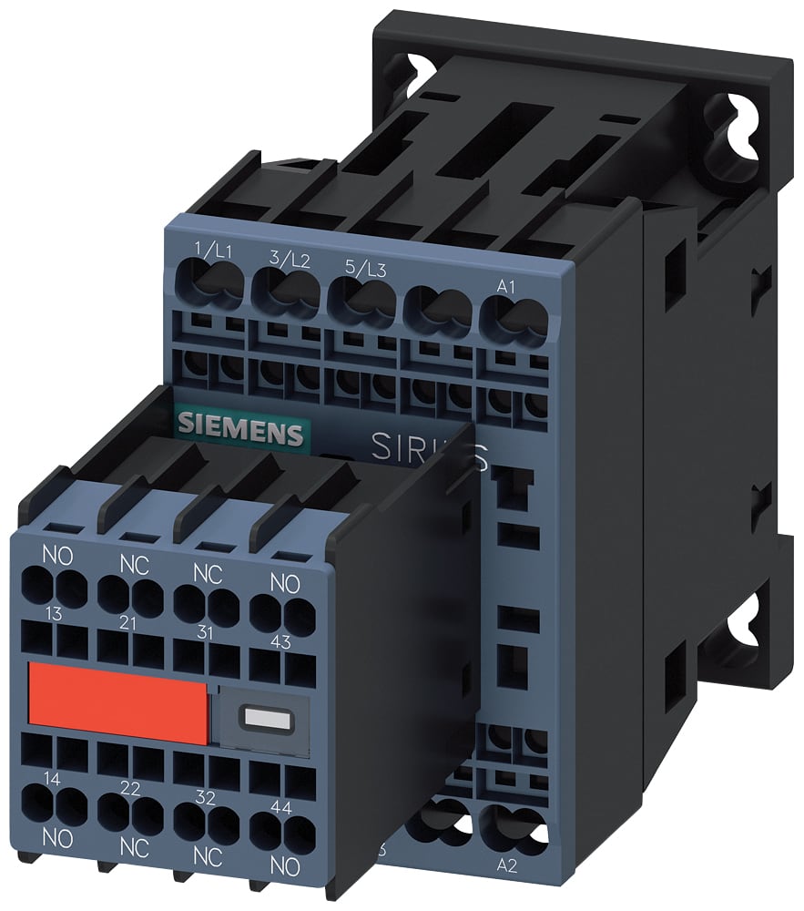 SIEMENS - SIE3RT20172FB443MA0 CONT5.5KW,2R,2L,DC 24V,DIODE,S00
