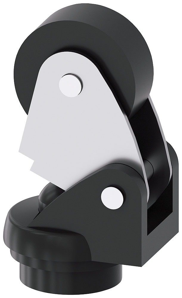 SIEMENS - SIE3SE50000AE03 Testina di comando per interruttori di posizione 3SE51/52, leva con rotella, leva in acciaio inox