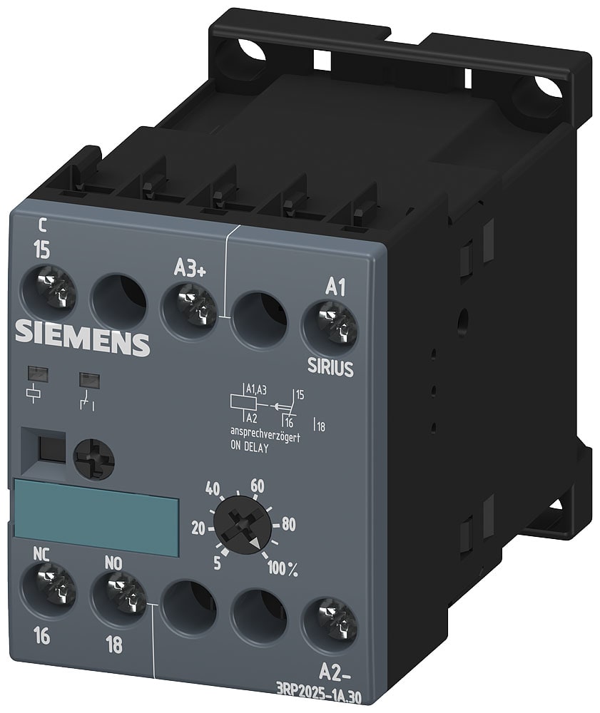SIEMENS - SIE3RP20251AP30 TEMPRIT.ECC.0,05-100H 24-200-240VAC