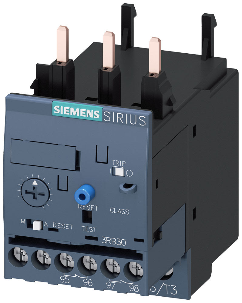 SIEMENS - SIE3RB30261QB0 RELE EL6-25 A S0,CL.10 VT CONN.