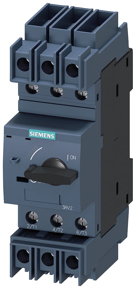 SIEMENS - SIE3RV27110DD10 Interruttore automatico, S00, protezione impianto, UL 489, CSA C22.2 No.5-02