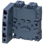 SIEMENS - SIE3RV29171A Sbarra collettrice trifase con alimentazione a sinistra per 2 interruttori automatici S00 e S0