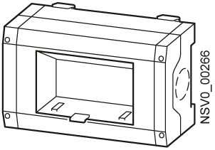 SIEMENS - SIEBVP:034289 BD01-GK2M2/F Cassetta per apparecchi