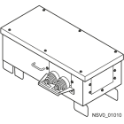 SIEMENS - SIEBVP:610423 BD2-AK06/SNH3 Cassetta di derivazione 530 A /base portafusibili NH grandezza 3