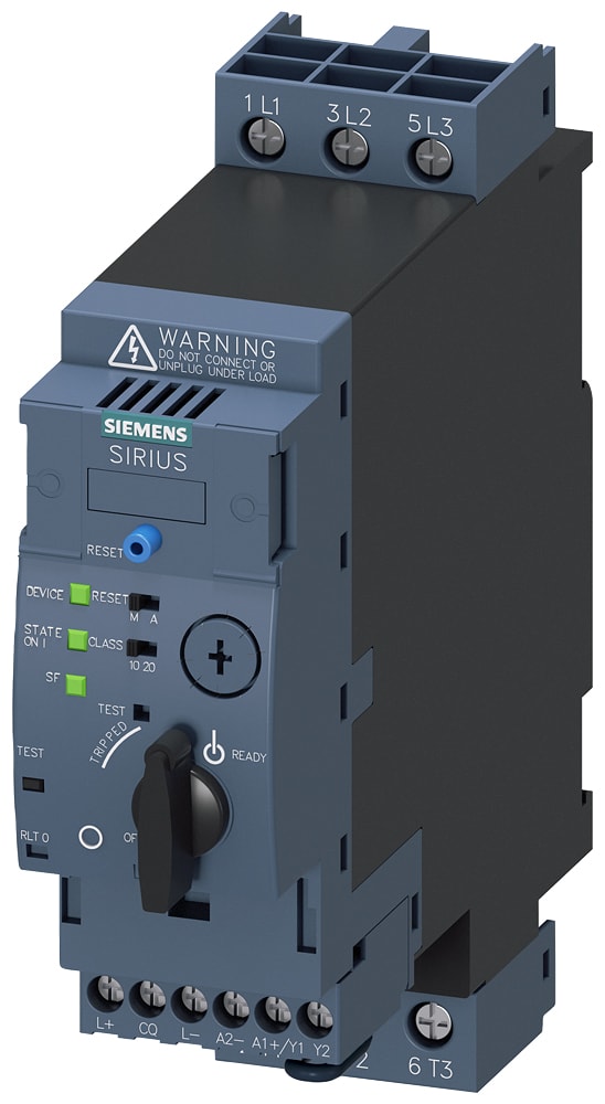 SIEMENS - SIE3RA64001DB42 AVVDIR UC 24V 5,5KW VITE,I-O LINK