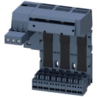 SIEMENS - SIE3RA68128AC Base di alimentazione a sinistra, collegamento del circuito principale: ingresso vite, molla 3