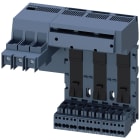 SIEMENS - SIE3RA68138AC Base di alimentazione a sinistra, collegamento del circuito principale: ingresso vite, molla 3