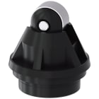 SIEMENS - SIE3SE50000AD04 Testina di comando per interruttori di posizione 3SE51/52, forma C, rotella in acciaio inox 10 mm EN 50047