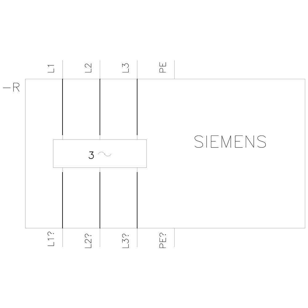 SIEMENS - SIE6SL55500XE205CA0 filtro di rete, 3AC 380-480 V, 5,0 A