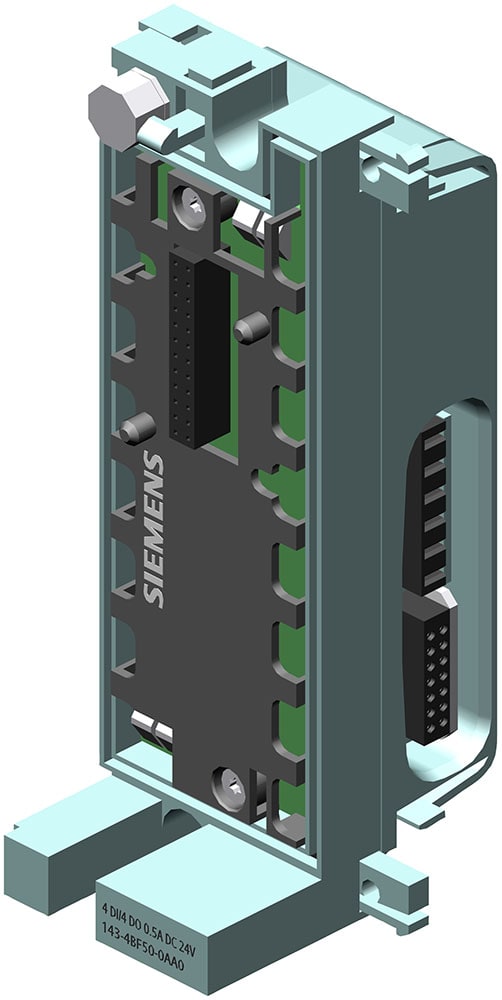 SIEMENS - SIE6ES71434BF500AA0 ET200PRO, EM 4DI / 4DO DC 24V, 05A