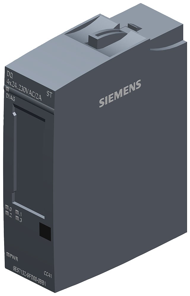 SIEMENS - SIE6ES71326FD000BB1 SIMATIC ET 200SP DQ 4 x 24 ... 230 V AC/2 A ST