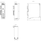 SIEMENS - SIE6ES75401AD010AA0 SIMATIC S7-1500 CM PtP RS 232 BA Freeport, 3964(R), USS