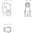 SIEMENS - SIE6GK19050CC00 ECOFAST HYBRID PLUG ANGLED