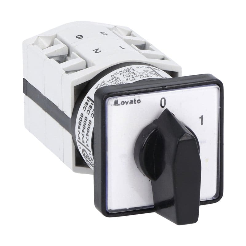 LOVATO - LOVGF1092U INTERRUTTORE. 4P 10A MONT. FRONT. 30X30