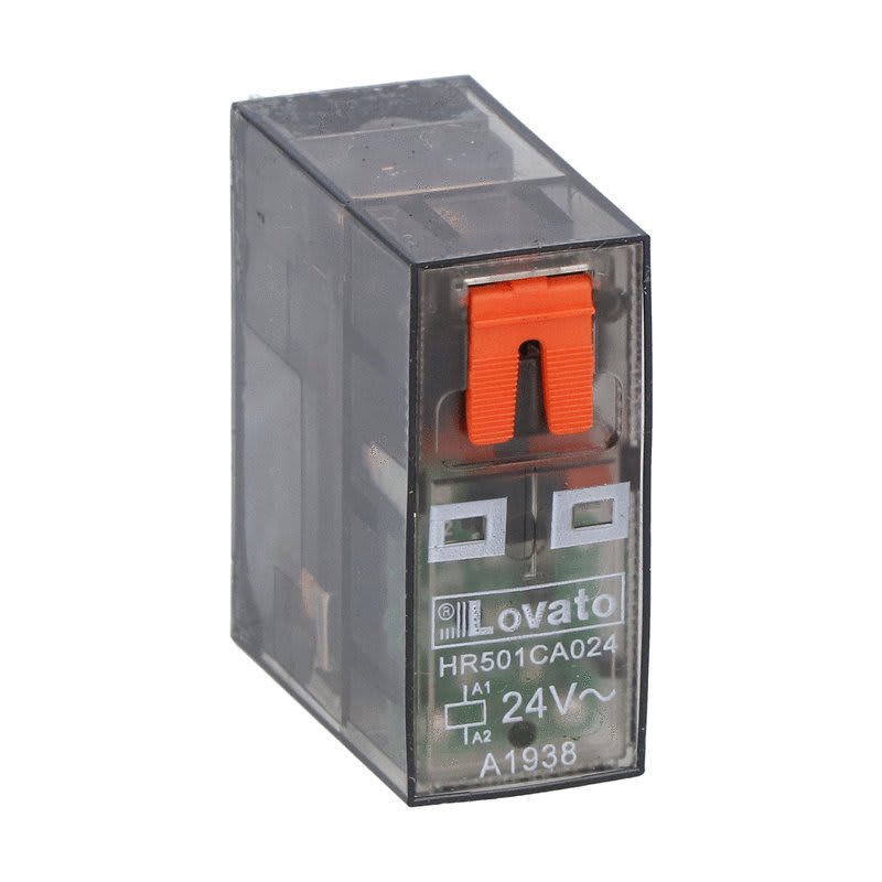 LOVATO - LOVHR501CA024 RELE MINIATURIZZATO 1SC 16A 24VAC +LED