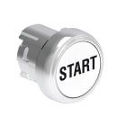 LOVATO - LOVLPSB1168 PULSANTE MET. RASATO START BIANCO