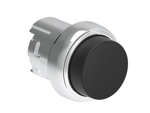 LOVATO - LOVLPSB202 PULSANTE MET. SPORGENTE NERO